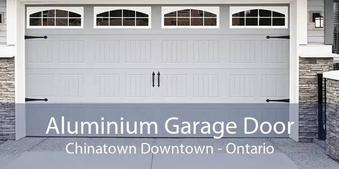 Aluminium Garage Door Chinatown Downtown - Ontario