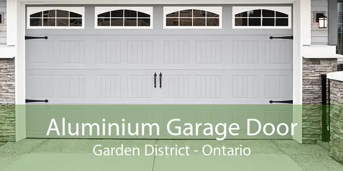 Aluminium Garage Door Garden District - Ontario