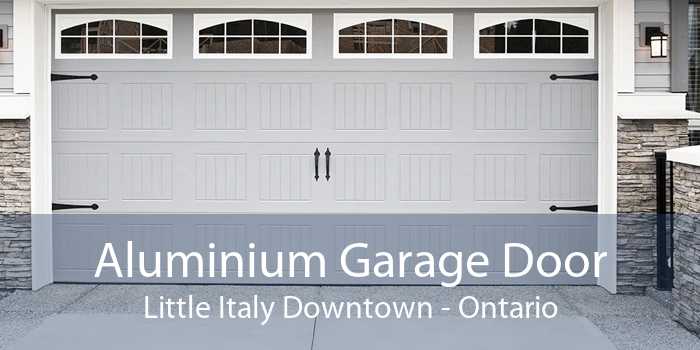 Aluminium Garage Door Little Italy Downtown - Ontario