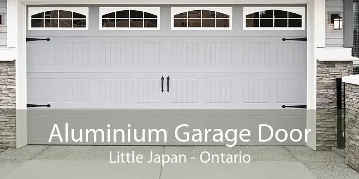 Aluminium Garage Door Little Japan - Ontario