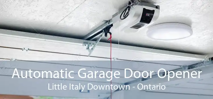 Automatic Garage Door Opener Little Italy Downtown - Ontario
