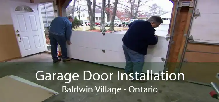 Garage Door Installation Baldwin Village - Ontario