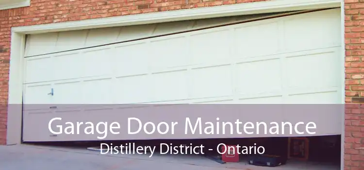 Garage Door Maintenance Distillery District - Ontario