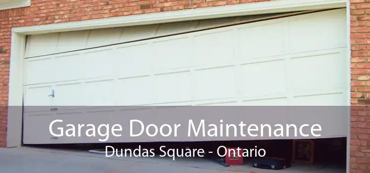 Garage Door Maintenance Dundas Square - Ontario