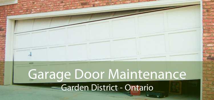 Garage Door Maintenance Garden District - Ontario