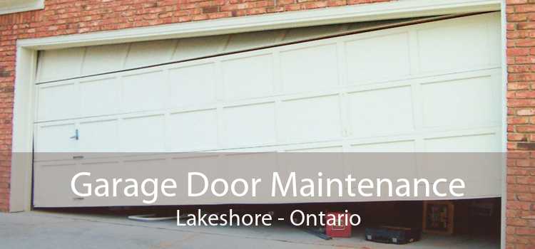Garage Door Maintenance Lakeshore - Ontario
