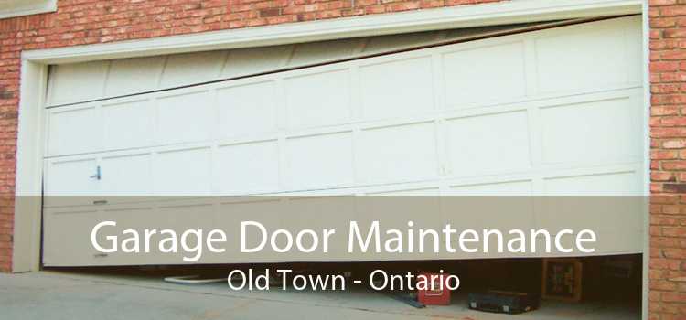 Garage Door Maintenance Old Town - Ontario