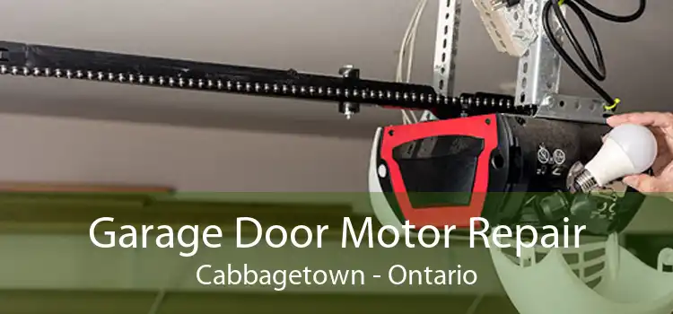 Garage Door Motor Repair Cabbagetown - Ontario