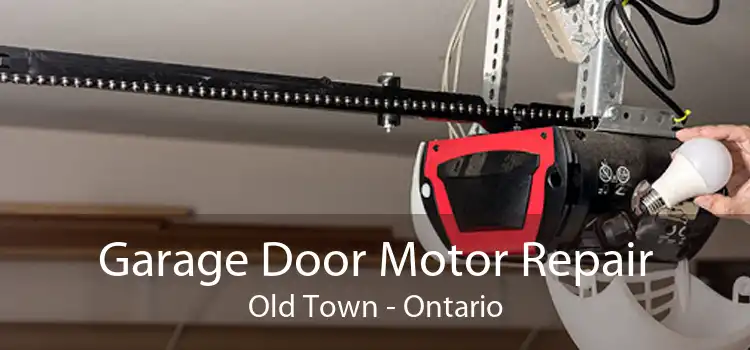 Garage Door Motor Repair Old Town - Ontario