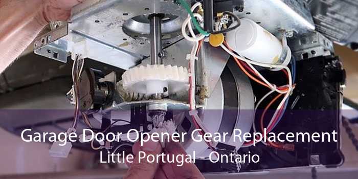 Garage Door Opener Gear Replacement Little Portugal - Ontario