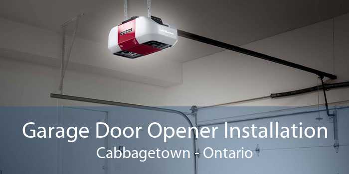 Garage Door Opener Installation Cabbagetown - Ontario
