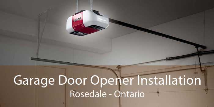 Garage Door Opener Installation Rosedale - Ontario