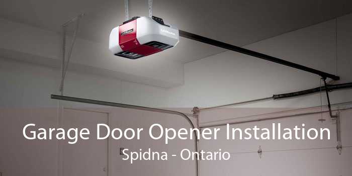 Garage Door Opener Installation Spidna - Ontario