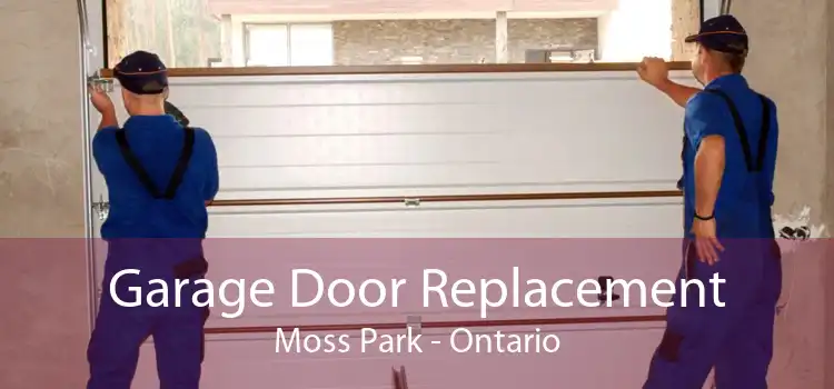 Garage Door Replacement Moss Park - Ontario