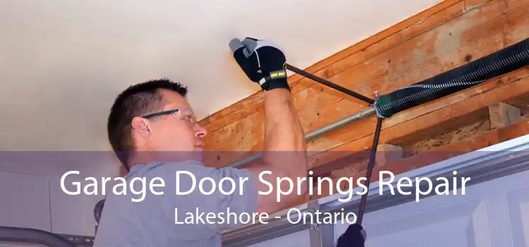 Garage Door Springs Repair Lakeshore - Ontario