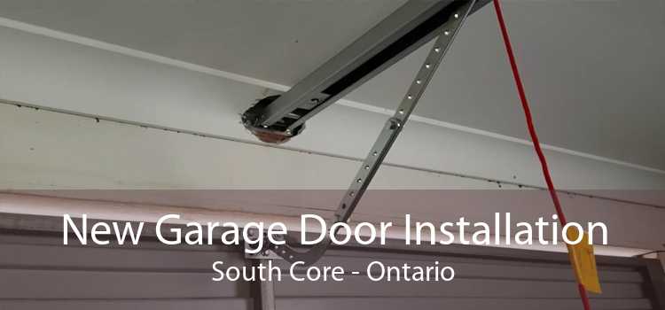 New Garage Door Installation South Core - Ontario