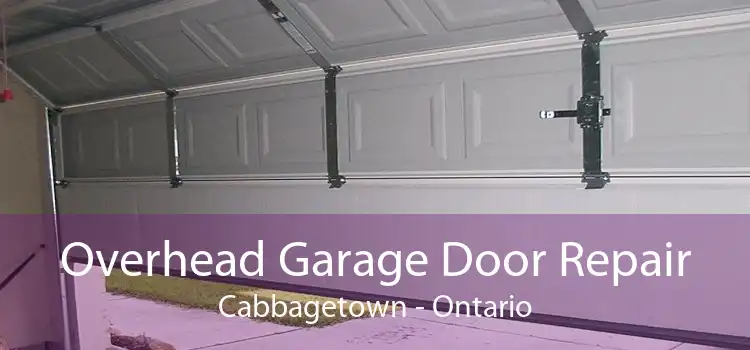 Overhead Garage Door Repair Cabbagetown - Ontario