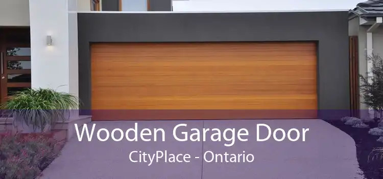 Wooden Garage Door CityPlace - Ontario