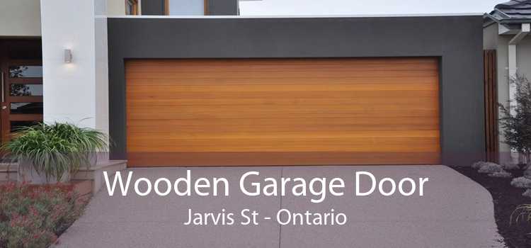Wooden Garage Door Jarvis St - Ontario
