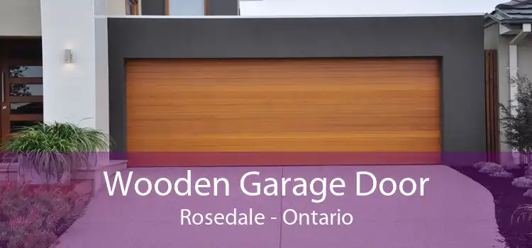Wooden Garage Door Rosedale - Ontario