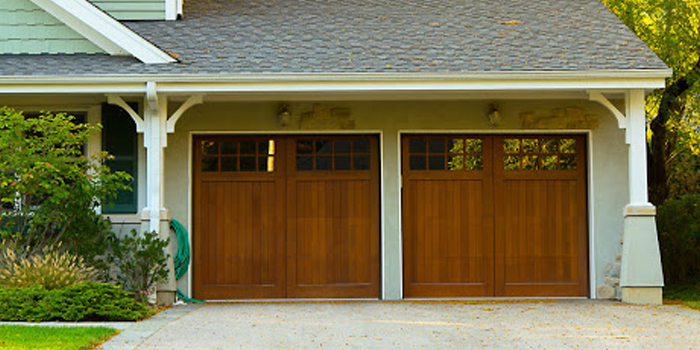 double garage doors aluminum in Discovery District